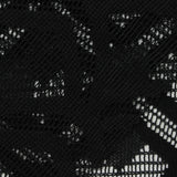 Black Geometric Lace, Polyester — photo 2