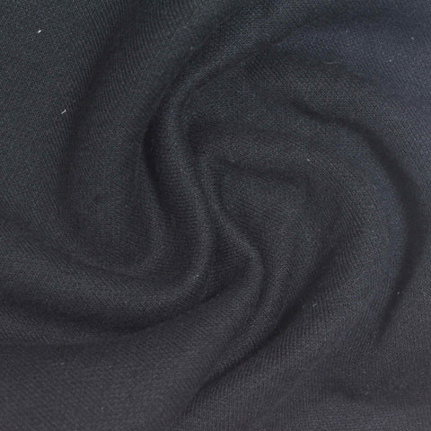 Brushed Cotton Polyester Knit Fabric, 280 gsm, 165 cm — Grey