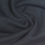 Brushed Cotton Polyester French Terry Fabric, 255 gsm, 174 cm — Navy — photo 2