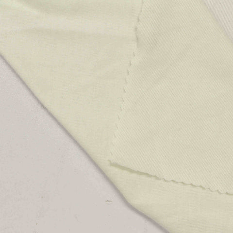 Polyester Cotton Stretch Jersey Knit Fabric, 180 gsm, 160 cm — Beige