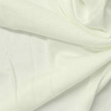 Viscose Stretch Jersey Knit Fabric, 175 gsm, 165 cm — White — photo 2