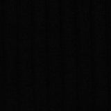 Viscose Polyester Stretch Rib Knit Fabric, 230 gsm, 145 cm — Black — photo 2