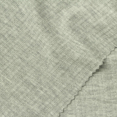 Light Grey Heather Rib Knit, Viscose