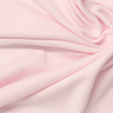 Brushed Polyester Stretch Milk Silk Knit Fabric, 170 gsm, 170 cm — White — photo 2