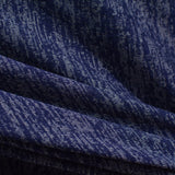 Navy Abstract Chunky Knit, Viscose-Poly — photo 2