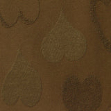 Brown Heart Jacquard, Poly-Cotton — photo 2