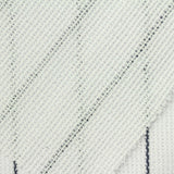 Cream Vertical-Stripe Warp Knit, Polyester — photo 2