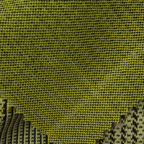 Black Plaid Jacquard, Polyester, 260 gsm, 150 cm