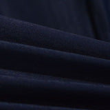 Navy Tone-on-Tone Jacquard, Viscose — photo 2