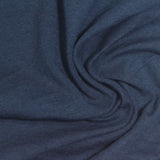 Cotton Stretch Jersey Knit Fabric, 200 gsm, 185 cm — Navy — photo 2
