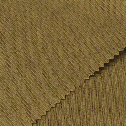 Tencel Lyocell Polyester Ponte Knit Fabric, 350 gsm, 170 cm — Khaki