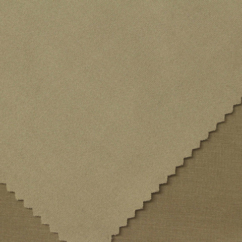 Khaki Scuba Knit, Modal-Poly