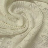Cream Tone-on-Tone Jacquard, Polyester — photo 2