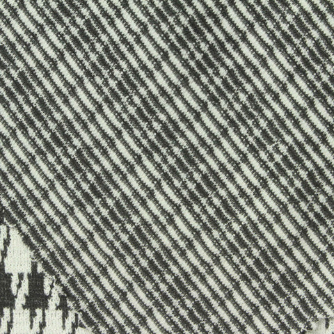 Black Houndstooth Jacquard, Polyester, 240 gsm