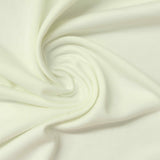 Brushed Polyester Stretch Milk Silk Knit Fabric, 220 gsm, 160 cm — Beige — photo 2