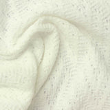 Off-White Geometric Chenille, Polyester — photo 2
