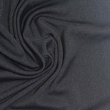 Brushed Polyester Stretch Milk Silk Knit Fabric, 100 gsm, 165 cm — Grey — photo 2