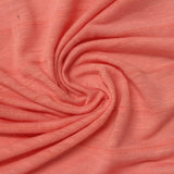 Jacquard Polyester Viscose Knit Fabric, 185 gsm — Orange — photo 2