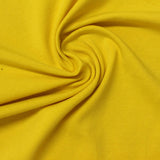 Cotton Stretch Jersey Knit Fabric, 200 gsm, 158 cm — Yellow — photo 2