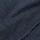 Dark Blue Marl Jersey Knit, Cotton-Poly — photo 2