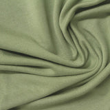 Viscose Stretch French Terry Fabric, 280 gsm, 160 cm — Green — photo 2