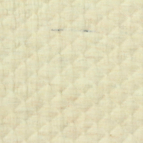 Cream Diamond Jacquard, Poly-Viscose, 300 gsm