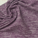 Purple Marl Jersey Knit, Polyester — photo 2