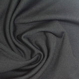 Brushed Polyester Stretch Fleece Fabric, 210 gsm, 155 cm — Grey — photo 2