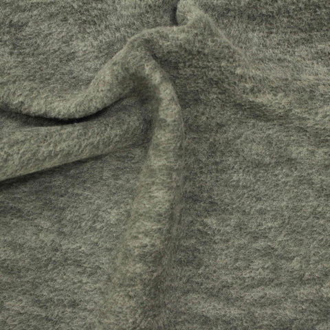 Heather Grey Marl Fleece, Polyester, 200 gsm