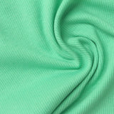 Rib Knit Fabric, 232 gsm, 125 cm — Green — photo 2