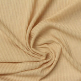 Polyester Viscose Rib Knit Fabric, 115 gsm, 150 cm — Khaki — photo 2