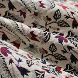 Black Leaves Jacquard, Polyester — photo 2