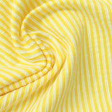 Cotton Polyester Stretch Jersey Knit Fabric, 230 gsm, 180 cm — Yellow — photo 2