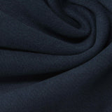 Brushed Cotton Polyester French Terry Fabric, 265 gsm, 185 cm — Navy — photo 2