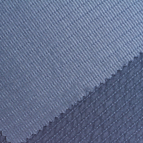 Light Blue Pinstripe Chenille, Polyester