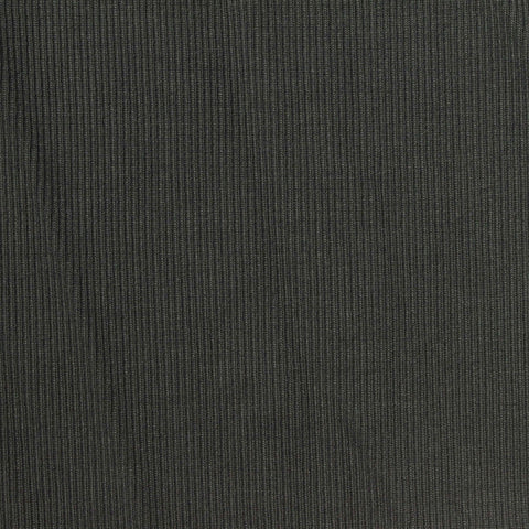 Dark Grey Rib Knit, Polyester