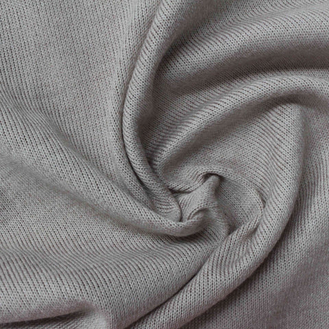 Chunky Knit Fabric, 220 gsm, 150 cm — Grey