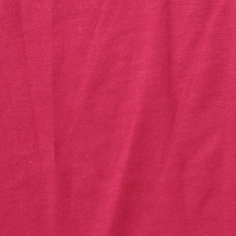 Polyester Cotton Jersey Knit Fabric, 140 gsm — Pink