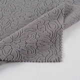 Grey Tone-on-Tone Interlock Knit, Polyester — photo 2