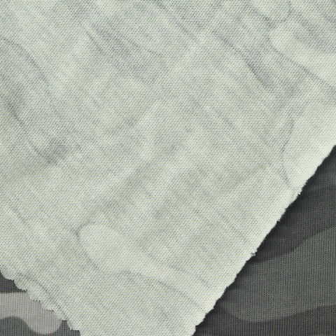 Grey Camo Knit, Cotton-Viscose
