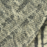 Dark Grey Abstract Chunky Knit, Polyester — photo 2
