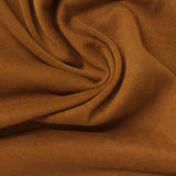 Modal Polyester Stretch Jersey Knit Fabric, 236 gsm, 168 cm — Brown — photo 2
