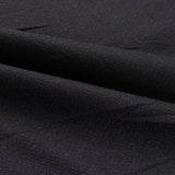 Jacquard Polyester Stretch Knit Fabric, 230 gsm, 150 cm — Black — photo 2
