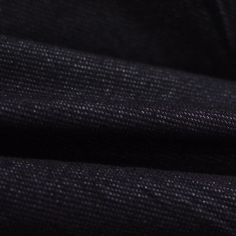 100% Cotton Denim Fabric, 165 cm — Black