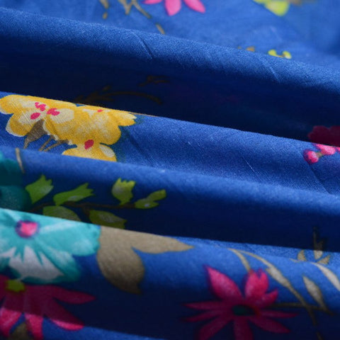 Pink Floral Voile, Cotton
