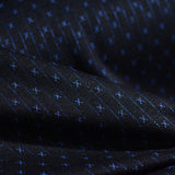 Blue Pinstripes Jacquard, Poly-Viscose — photo 2