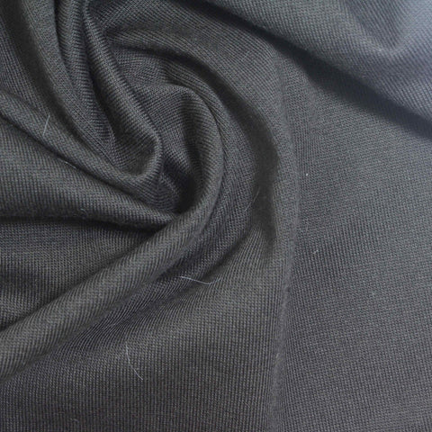 100% Cotton Jersey Knit Fabric, 190 gsm, 195 cm — Grey