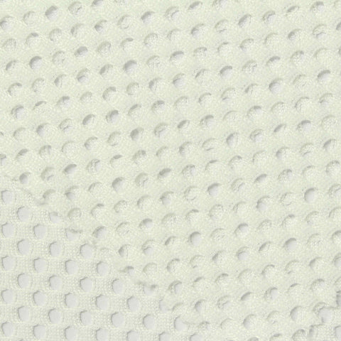 100% Polyester Warp Knit Fabric, 240 gsm, 155 cm — White
