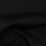 Polyester Stretch Ponte Knit Fabric, 420 gsm, 160 cm — Black — photo 2