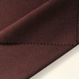Deep Burgundy Marl Ponte Knit, Poly-Viscose — photo 2